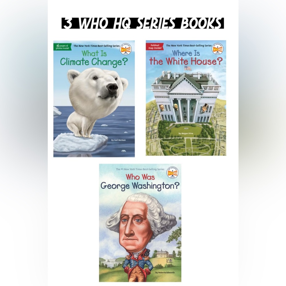3 Who HQ Series Books